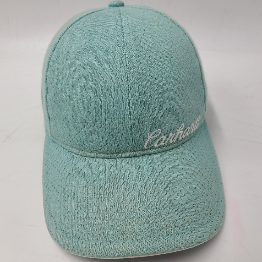 Women Carhartt Hat Adjustable Blue Jersey Mesh Workwear‎ Outdoors Casual Wear
